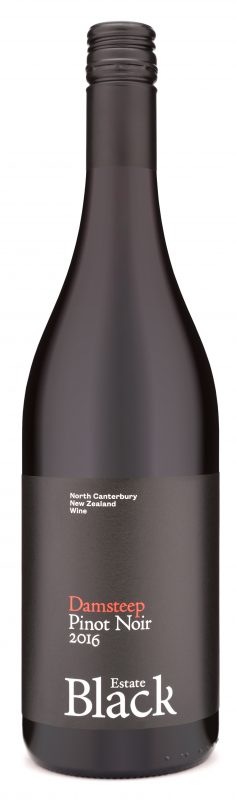 Black Estate Vineyard - North Canterbury | Damsteep Pinot Noir 2016 2 Black Estate Vineyard - North Canterbury | Damsteep Pinot Noir 2016 2