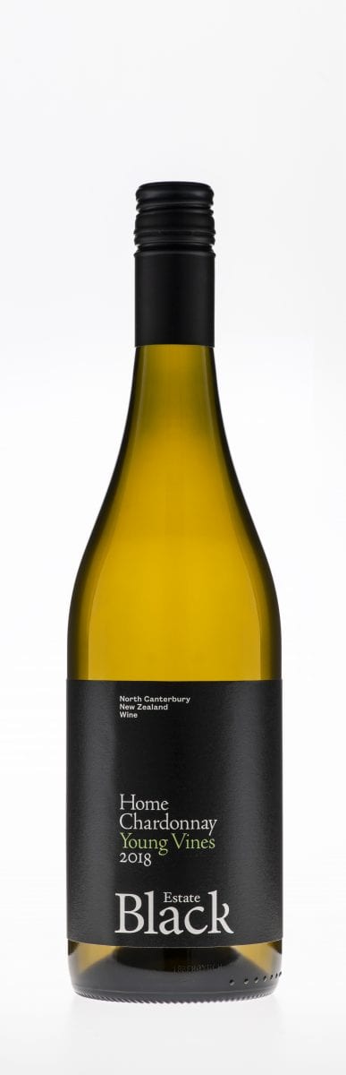 Black Estate Vineyard - North Canterbury | Home Chardonnay Young Vines 2018 2