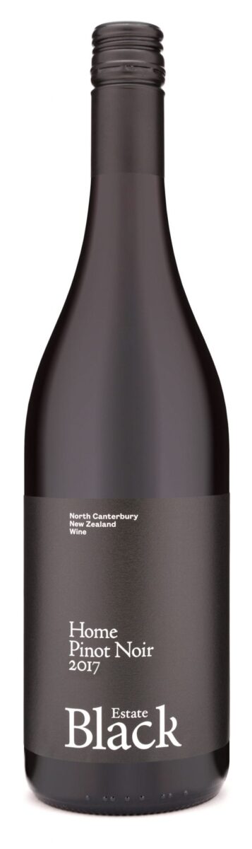 Black Estate Vineyard - North Canterbury | Home Pinot Noir 2017