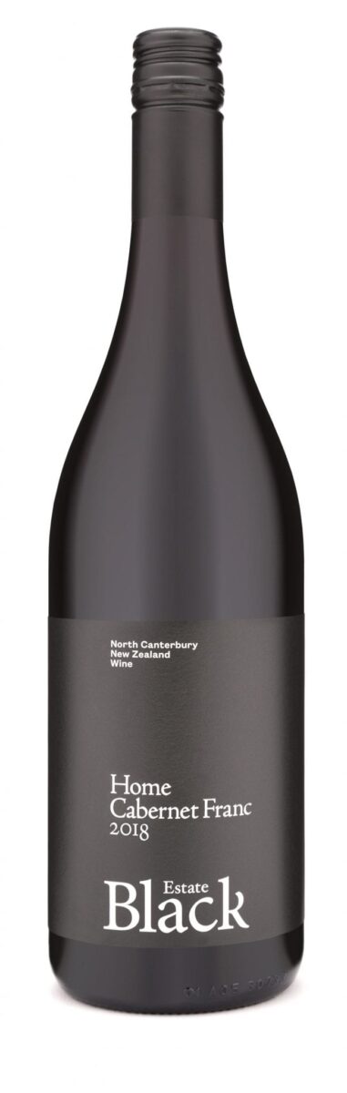 Black Estate Vineyard - North Canterbury | Home Cabernet Franc 2018